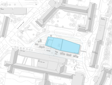 The new HIRI building will be located close to the Rudolf Virchow Center and the Institute for Molecular Infection Biology